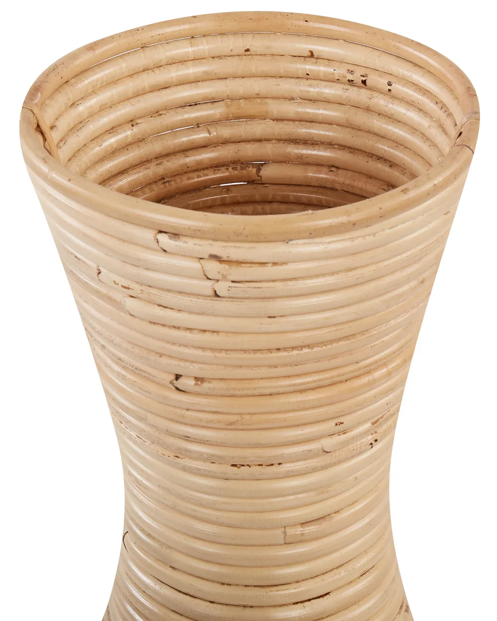 Wazon dekoracyjny TRINISA 50 cm Rattan Naturalny_926271
