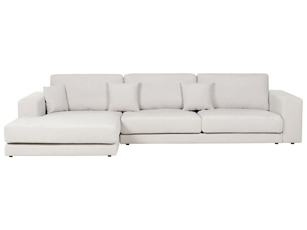 White 4 seater sofa clearance