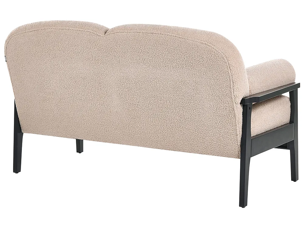 Sofa dla 2 osób PILARNE Boucle Beżowy_1159306