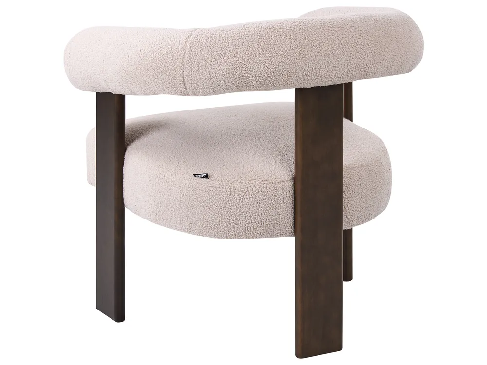 Living Room Set ILBRO Boucle Dark Brown/ Beige_1061200