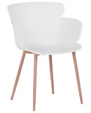 Set di 2 sedie da pranzo SUMKLEY Bianco_783748