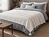 Bedspread LINDULA Cotton 200 x 220 cm Off-White