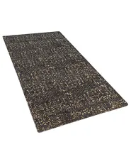 Rug ESEL Gold 80 x 150 cm Viscose_762524