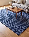 Alfombra ADATEPE Azul marino 140 x 200 cm Viscosa