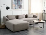 Corner Sofa 3 Seater SVANSELE Fabric Taupe Right Hand_915413