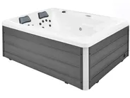 Vasca idromassaggio da esterno con LED MASHABO Grigio_1081941