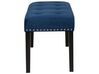 Velvet Bedroom Bench Navy Blue YORKTON_732809