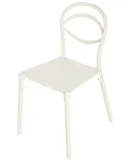 Set of 4 Garden Chairs COVOLO Off-White_1017284