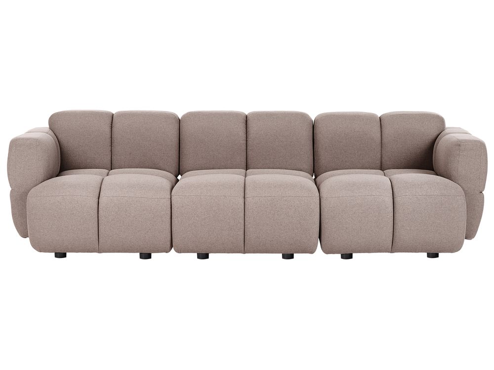 Modulaire bank 3-zits MAKSABERG Stof Taupe
