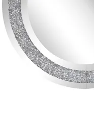 Wall Mirror ERBRAY 70 cm 70 cm Silver_773187