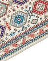 Teppich mehrfarbig 80 x 240 cm orientalisches Muster Kurzflor HACILAR_886589