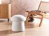 Pouf bouclé bianco ⌀ 45 cm TIOGA_897432