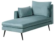 Right-Hand Chaise Longue YERRES Fabric Light Blue_1003728