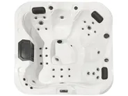 Outdoor Hot Tub with LED LASTARRIA White_818675