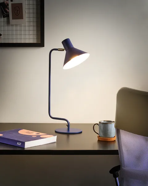 Brillant | Lampadaire Thorpe 1 flamme noir mat | 1x A6 E27, 10W, adapté