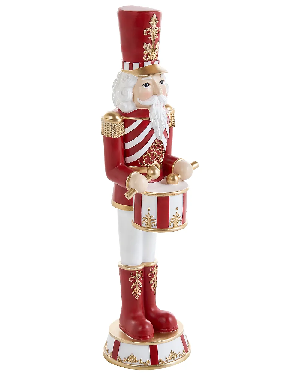 Decoración de Navidad KINNARI 80 cm Cascanueces Rojo/Blanco