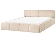 Bed Fabric ORVILLE 160 x 200 cm (EU King Size) Taupe_1025798