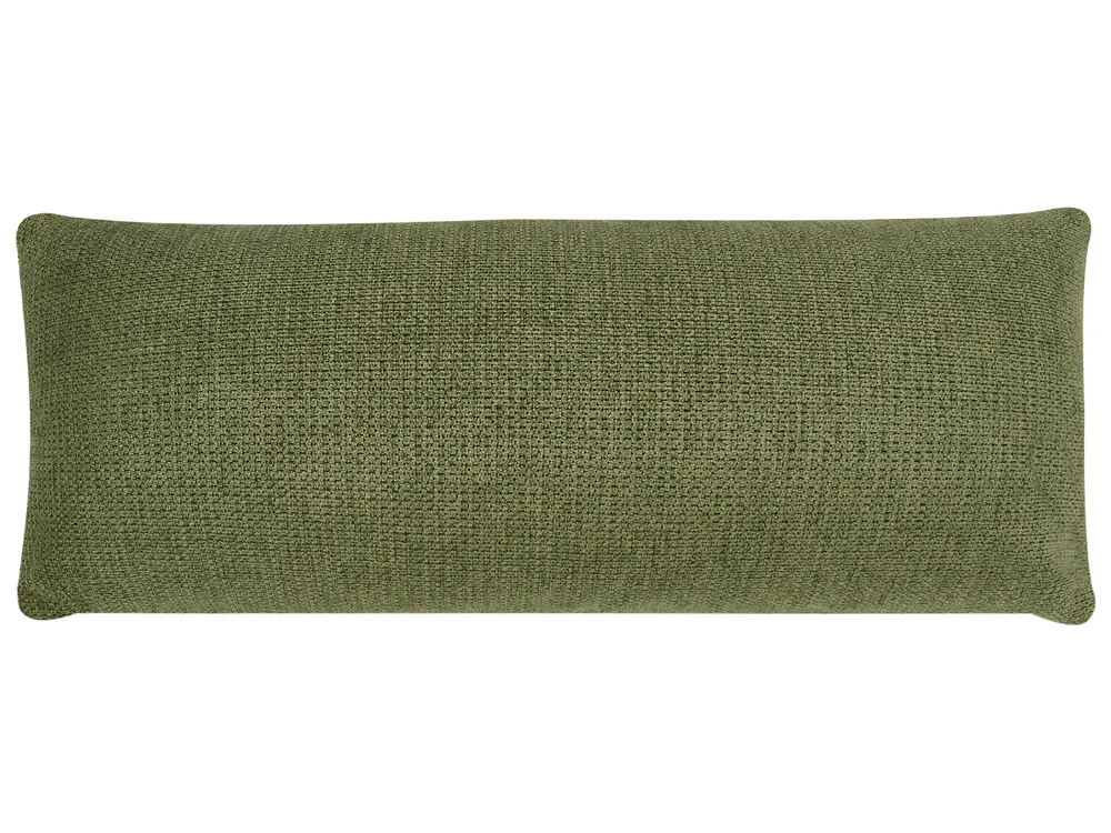 Sofa Bed 3 Seater VAXHOLM with Storage Fabric Green_1026822