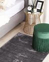 Tapis en viscose gris foncé 80 x 150 cm GESI II_762283