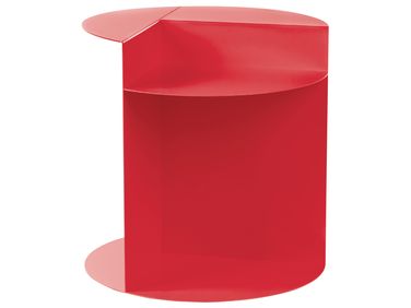 Sidebord TAGGART Metall Rød | Beliani.no