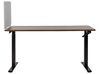 Szürke asztali térelválasztó 80 x 50 cm SPLIT_894518