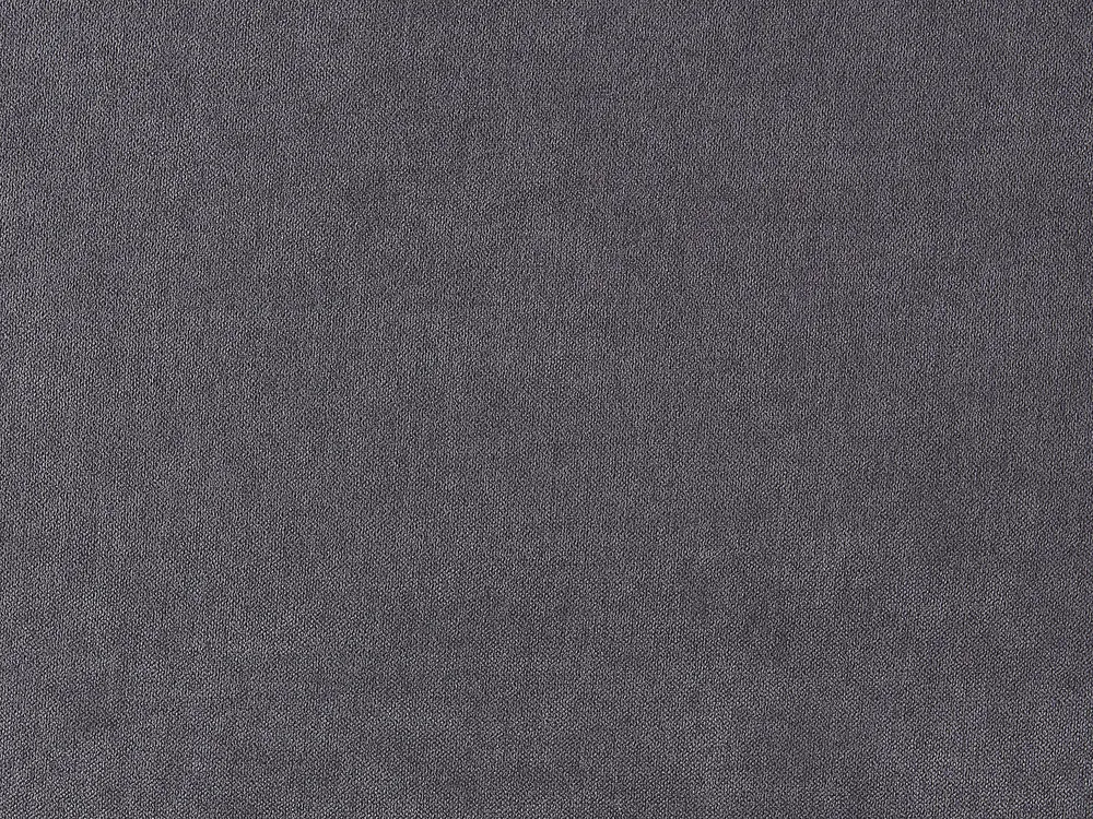 Bed Velvet MELLE 160 x 200 cm (EU King Size) Dark Grey_791201