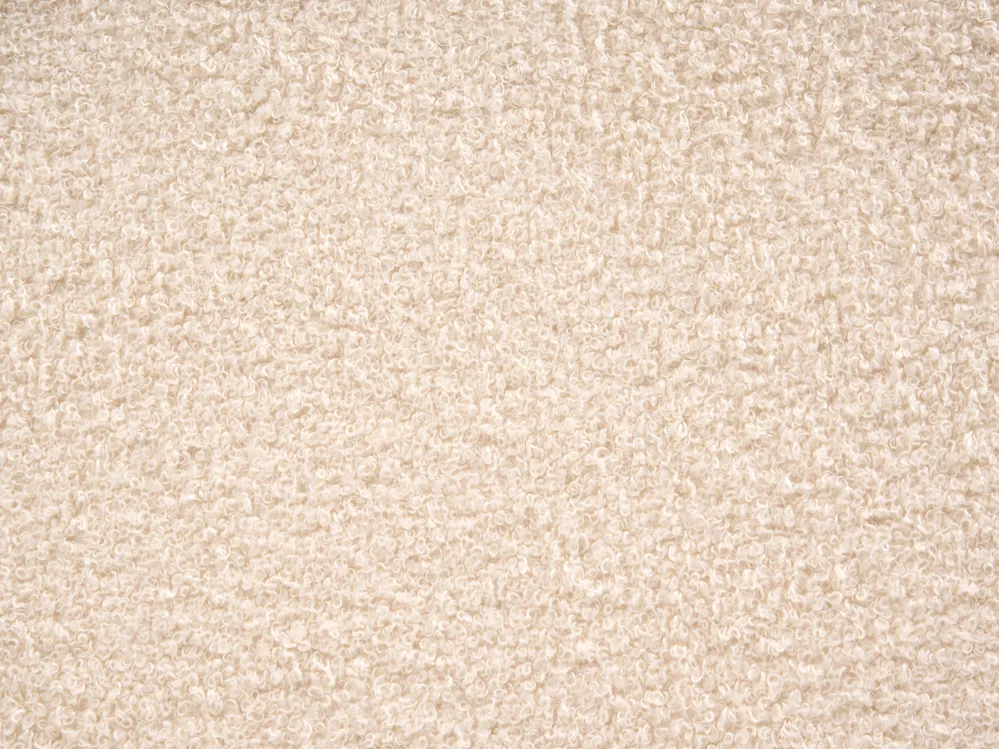 Bed Boucle AMBILLOU 120 x 200 cm (EU Small Double) Beige_1014356
