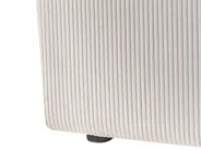 Ottoman Bed LILLEBONNE Corduroy Light Beige 140 x 200 cm (EU Double)_994021