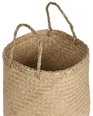 Aufbewahrungskorb 2er Set HALONG Seegras Naturfarben_886555