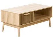 Coffee Table LYNWOOD with Storage Light Brown_945774