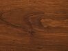 Komoda ciemne drewno z szarym PALMER_811961