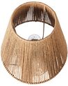 Keramická stolní lampa taupe LARISSOS_897323
