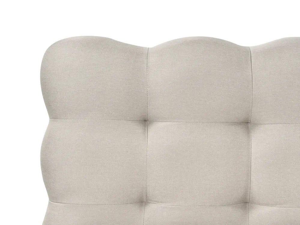 Bed Fabric SOULISSE 160 x 200 cm (EU King Size) Beige_994485