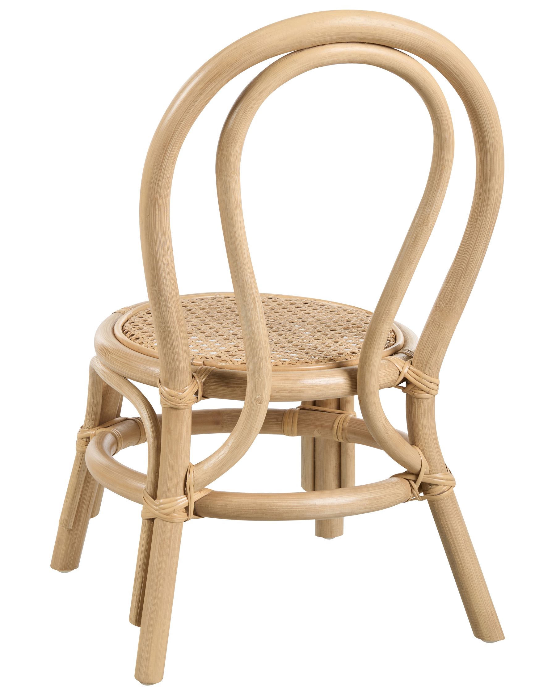 Rattan Kids Chair Natural KALIVIA | Beliani.co.uk