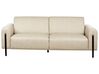 Conjunto de sofás 4 lugares em tecido creme ASKIM_917577