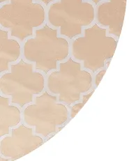 Outdoor Rug MOSORE Beige ø 160 cm_992250