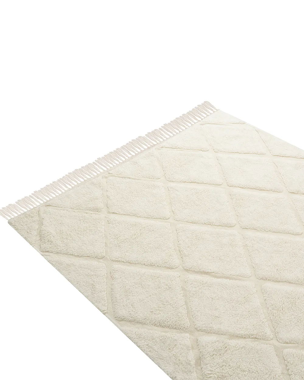 Kids Rug XELDEM  Light Beige 160 x 230 cm Cotton_1155230