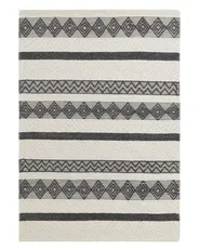 Rug DAVUTLAR Light Beige 140 x 200 cm Wool_848505