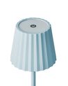 Lampada da tavolo metallo azzurro POMBEIRO_935310