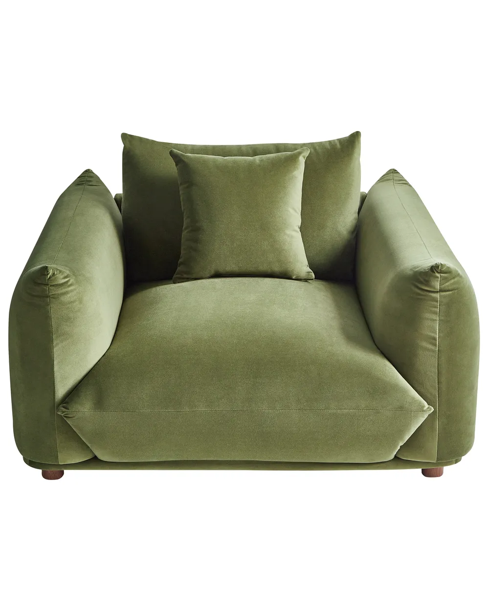 Armchair LUVOS Velvet Green_970277