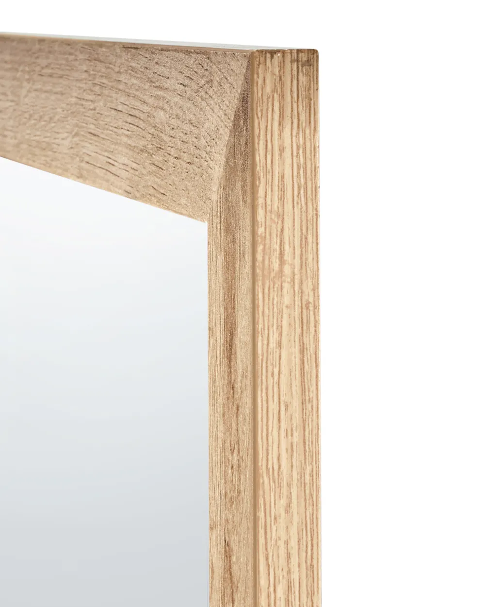 Lustro ścienne ROSELL 60 cm 60 cm Jasnobrązowy_952918