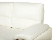 Sofa 2 Seater VOGAR Faux Leather Off-White_729947