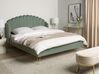 Bed fluweel groen 160 x 200 cm AMBILLOU_902525