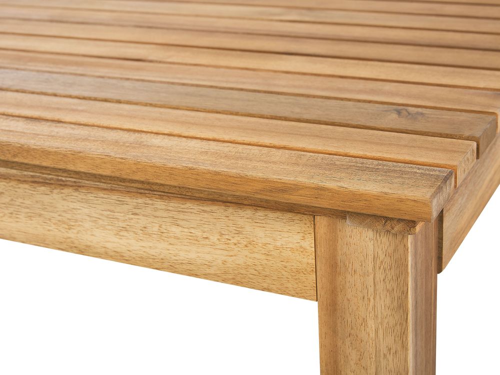 Sottobicchieri Legno Acacia Kaizen Set 4 Pezzi - 10.2x10.2cm, Naturali E Decorativi - Foto 2