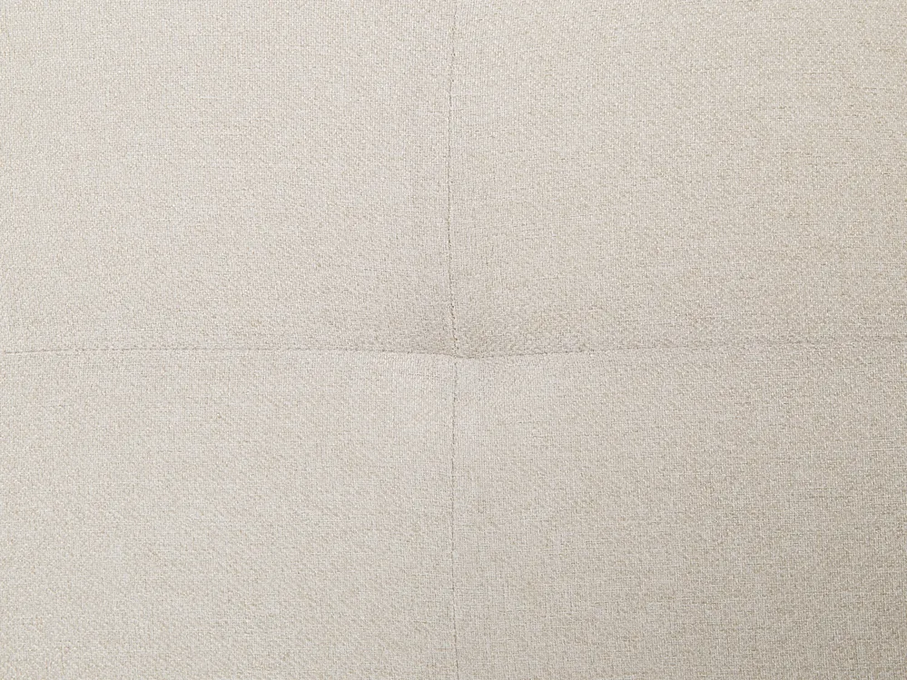 Bett mit Stauraum LORIENT Stoff Beige 160 x 200 cm_901810