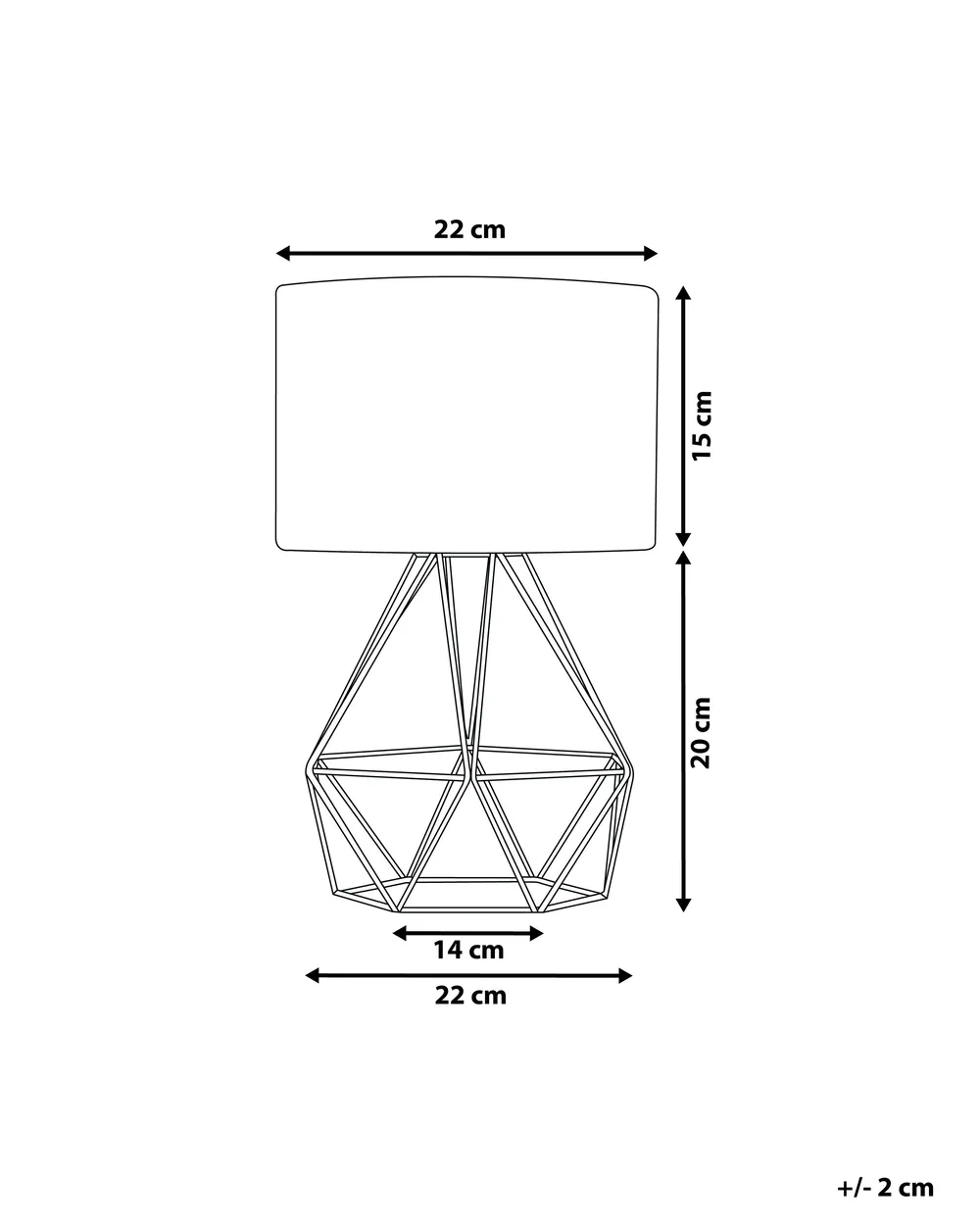 Table Lamp MARONI Metal Black_799926