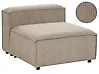 1-Seat Section ARDAL Corduroy Light Brown