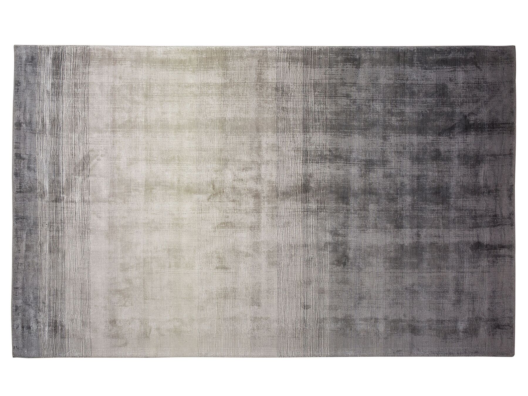 Viskózový koberec 140 x 200 cm sivý ERCIS_710294