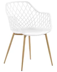 Set of 2 Dining Chairs NASHUA White_775298