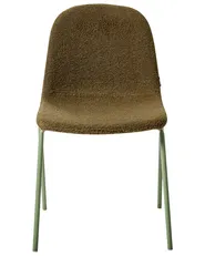 Set of 2 Conference Chairs LOMA Boucle Green_989978